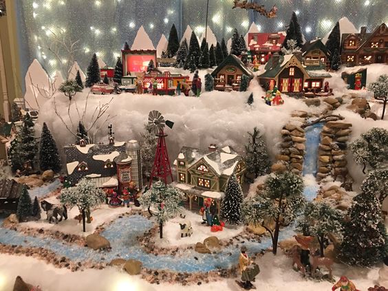 christmas house village decor 40+ Unique Christmas Village Ideas For Your Display Chasing Daisies