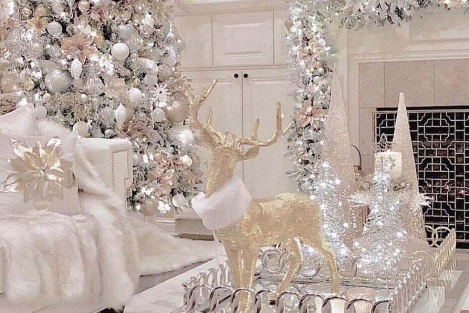 christmas decorations indoor pinterest Christmas decor Elegant christmas decor, Elegant christmas trees