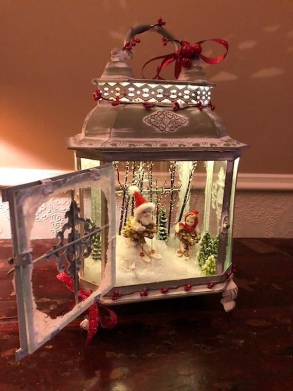 christmas lantern decorations indoor Christmas Lanterns Decorated Ideas, Lantern Christmas Decor, Holiday