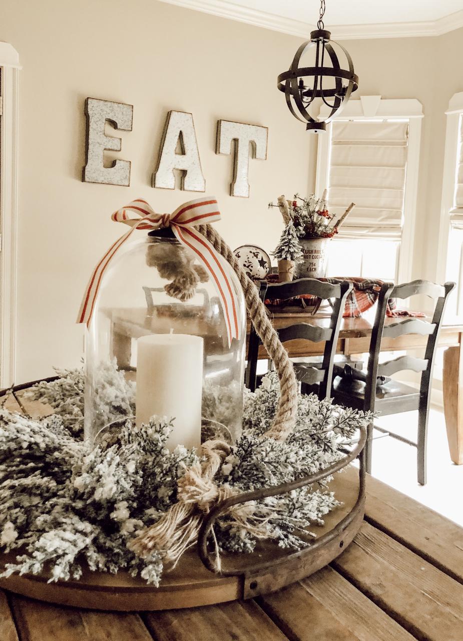 rustic christmas tabletop decor 10+ Rustic Christmas Tabletop Decor