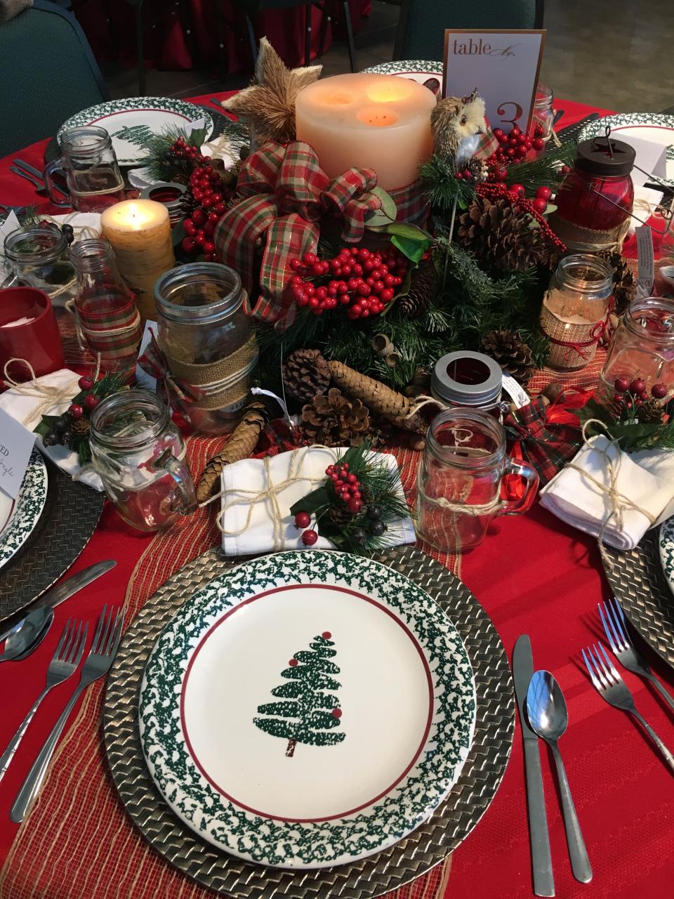 rustic christmas tabletop decor 10+ Rustic Christmas Tabletop Decor