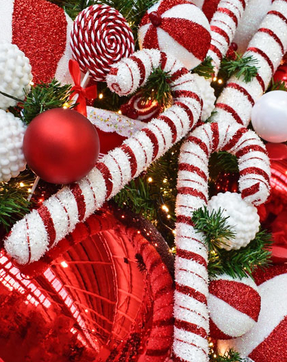 candy cane christmas tree decor Christmas Decorations For Cubicles Using Candy Canes Uk