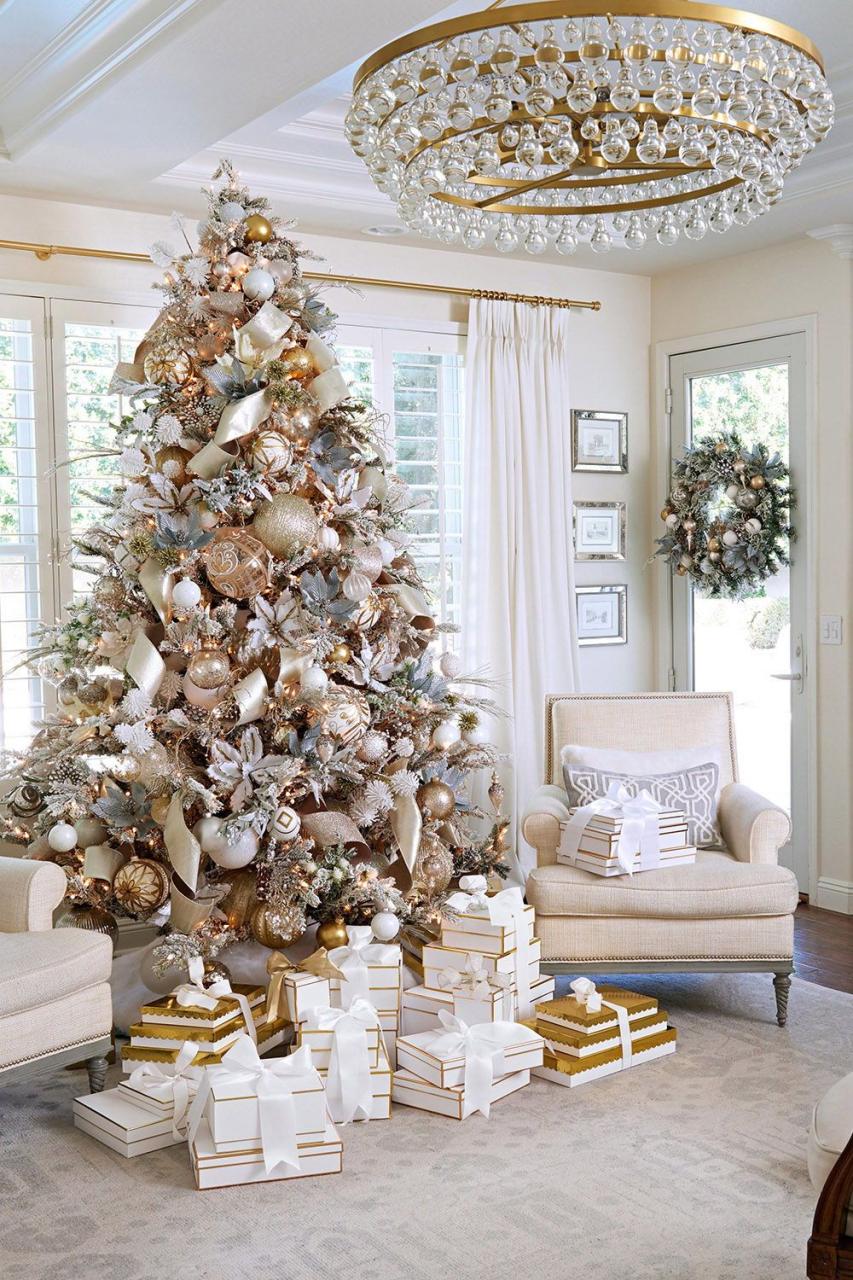 christmas decor 2024 living room 35 Pretty Christmas Living Room Ideas to Get You Ready for the Holidays