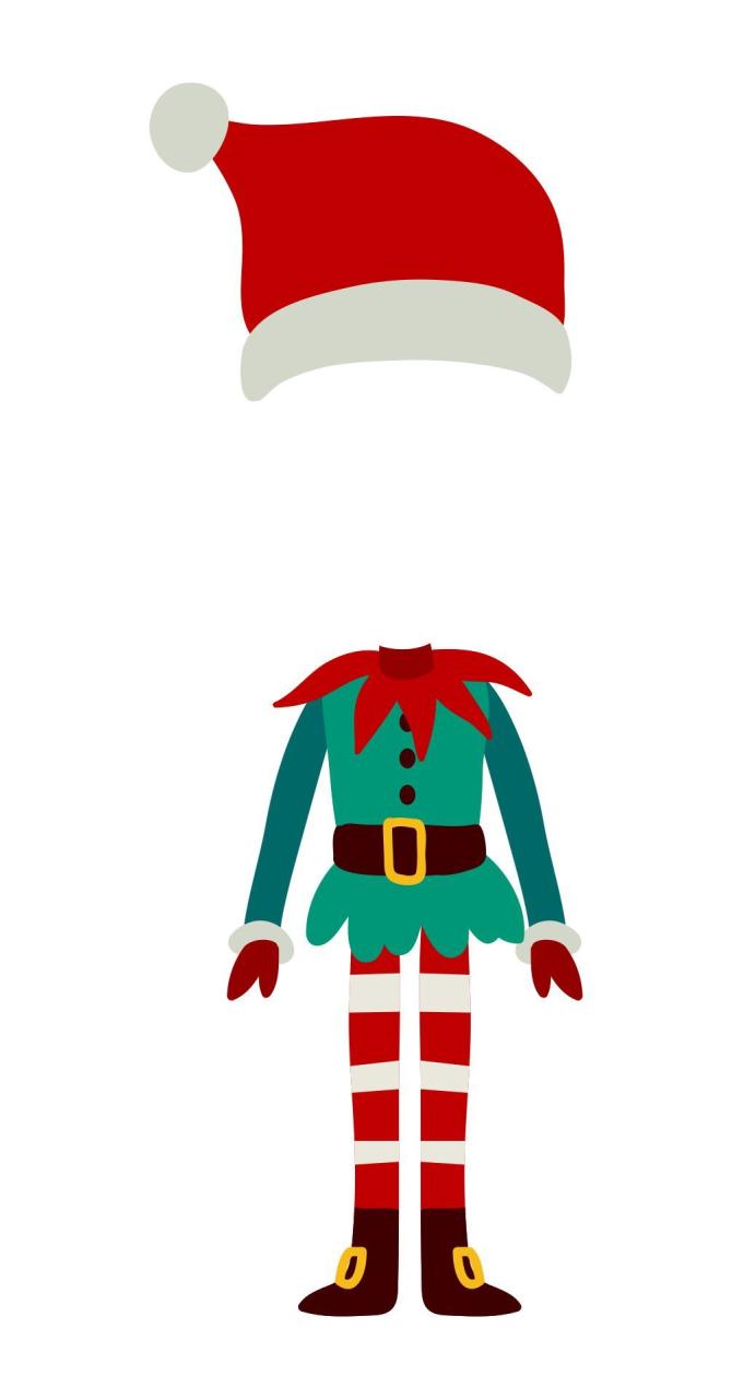 christmas decor printables pdf Activity Christmas Elf Print 15 Free PDF Printables Printablee