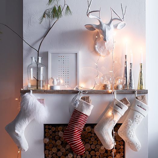 west elm christmas decor sale West Elm just does everything right. Holiday mantle, Christmas