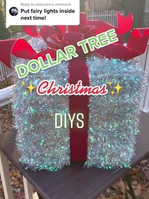 diy dollar tree outdoor christmas decor Christmas spirit may be the only thing keeping me going at this point