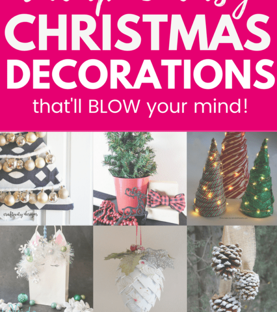 affordable christmas decor near me 17 Cheap Christmas Decoration Ideas That’ll Blow Your Mind Life and a