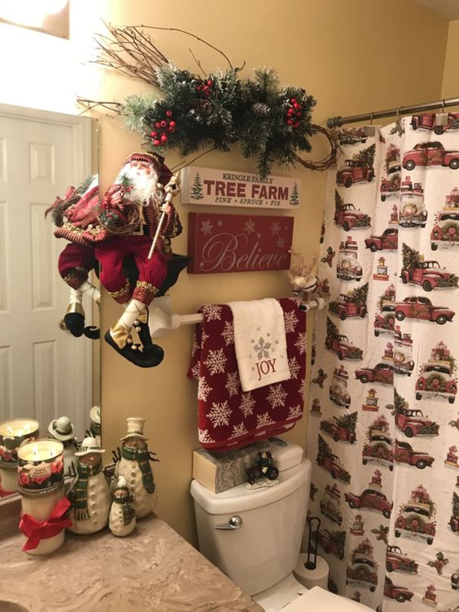 christmas decor bathroom ideas 35+ Enchanting Christmas Bathroom Decor Ideas HubPages