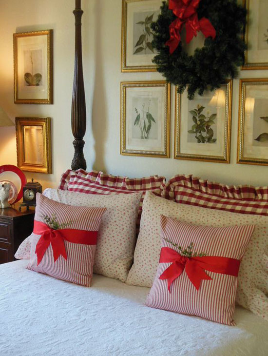 bedroom decor ideas for christmas 35 Mesmerizing Christmas Bedroom Decorating Ideas All About Christmas