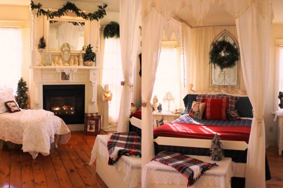 christmas decoration ideas bedroom 30 Christmas Bedroom Decorations Ideas