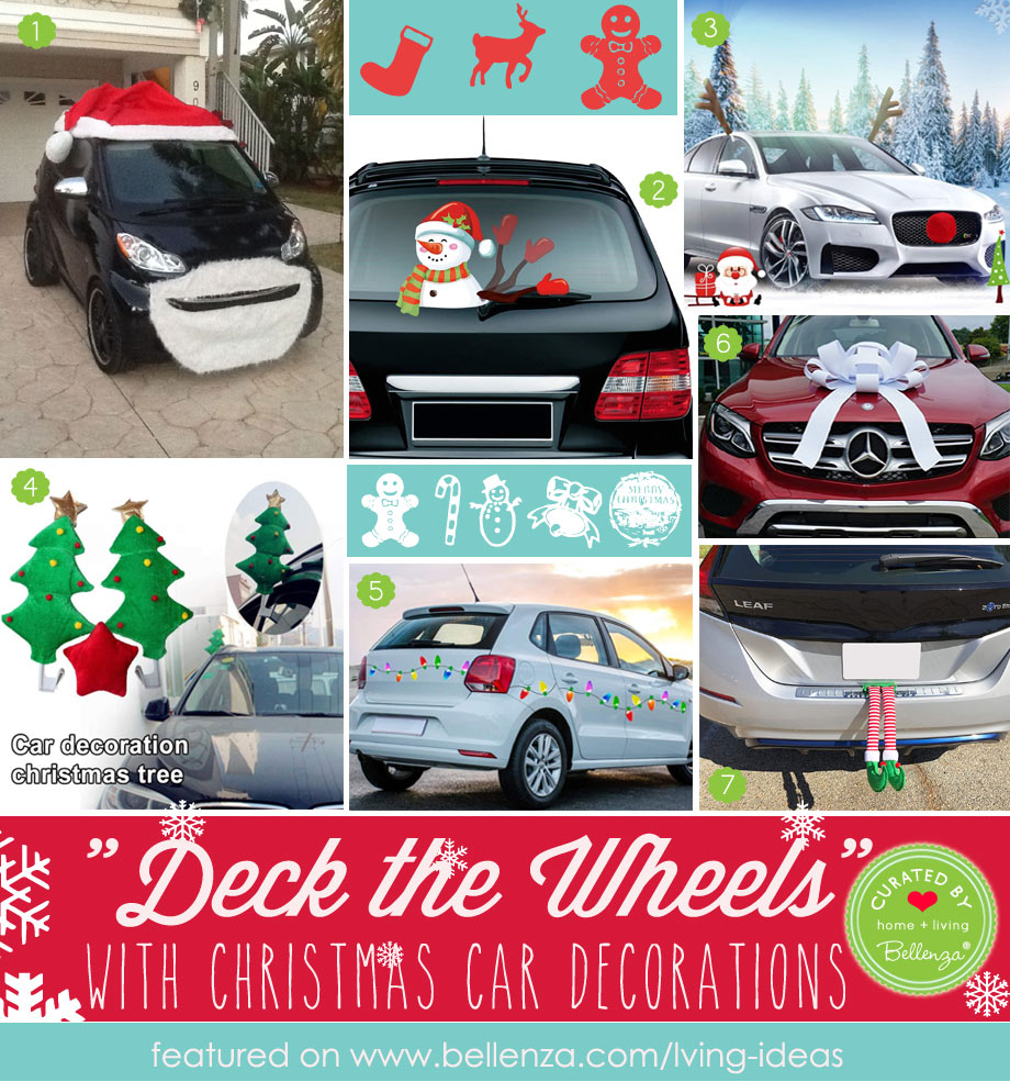 christmas decorations for inside car Creative ideas for christmas decoration for car to make your ride festive