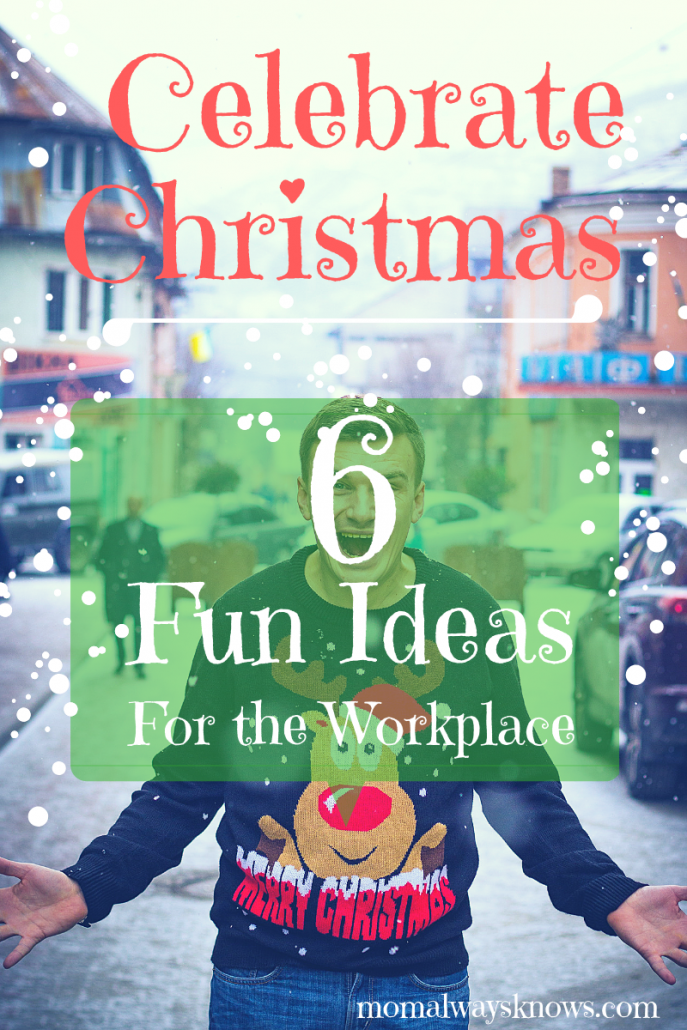 christmas decor ideas for work Celebrate Christmas In Workplace 6 Fun Ideas Mom always knows