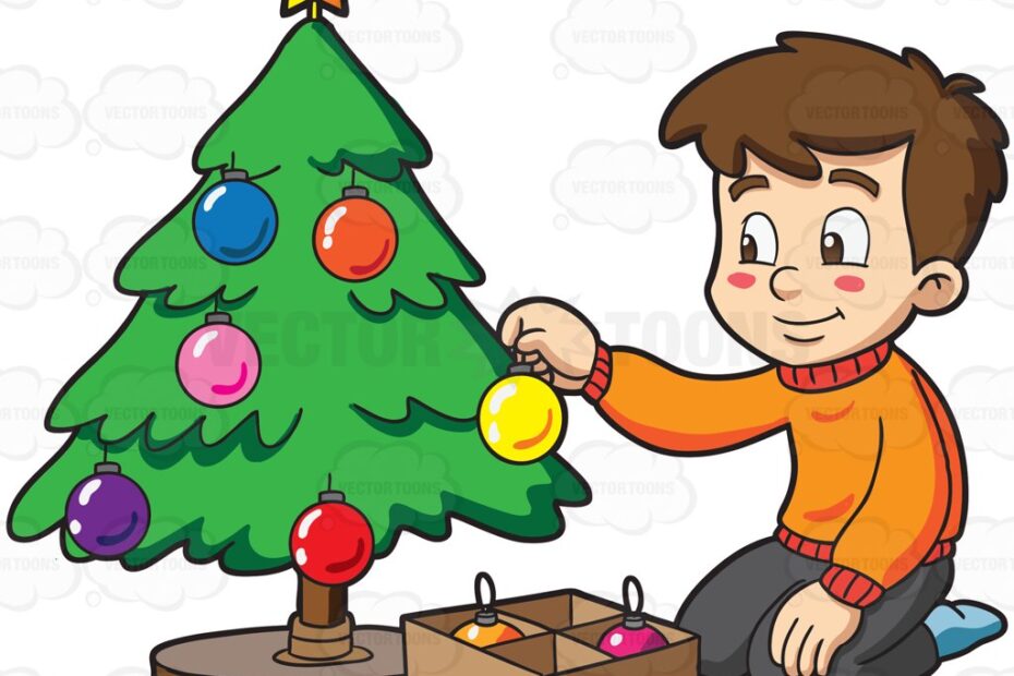 christmas decor ideas cartoon Christmas Decorating Clipart Free download on ClipArtMag