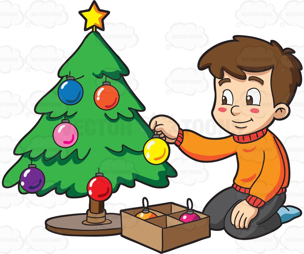 christmas decor ideas cartoon Christmas Decorating Clipart Free download on ClipArtMag