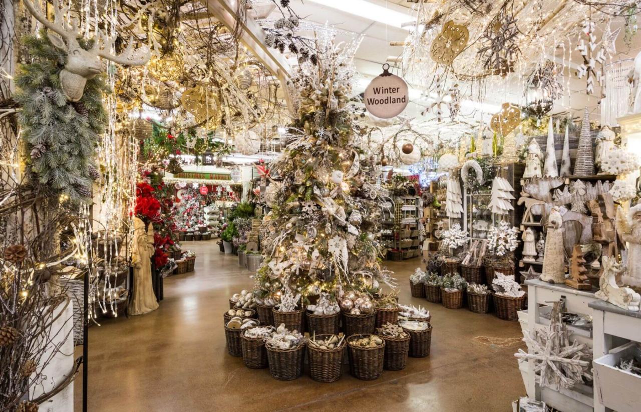 christmas decor ideas store Best Means Of Creating A Holiday Atmosphere With Christmas Store Decoration