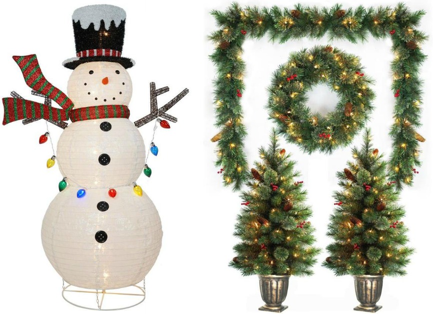 christmas decor sale lowes 50 Off Lowe's Christmas Clearance (InStore & Online)