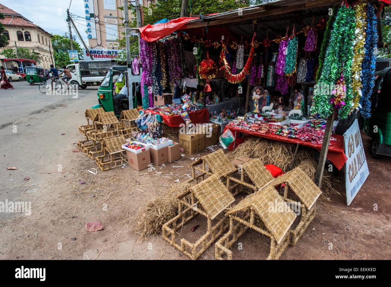 christmas decorations sale in sri lanka Christmas decorations on sale in Negombo, Sri Lanka Stock Photo Alamy