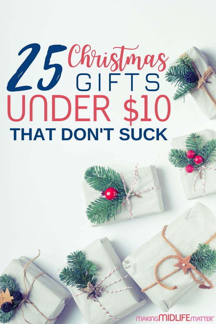 christmas decor under  25 Awesome Christmas Gifts Under 10 Making Midlife Matter