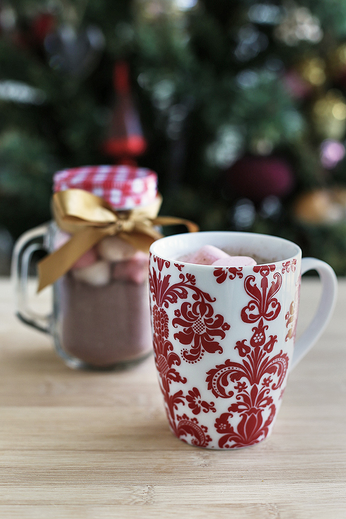 hot chocolate christmas decor Christmas Spiced Hot Chocolate Mix Love Swah