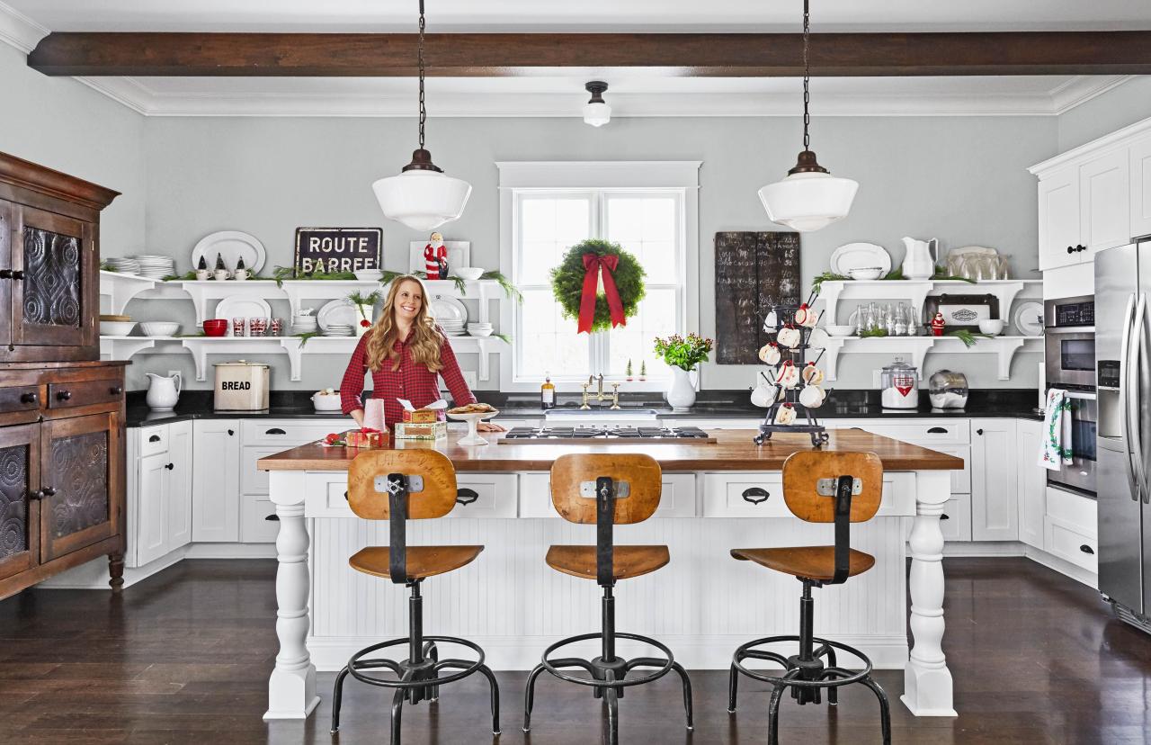 christmas decorating ideas for kitchen Christmas Decorating Ideas For Above Kitchen Matttroy