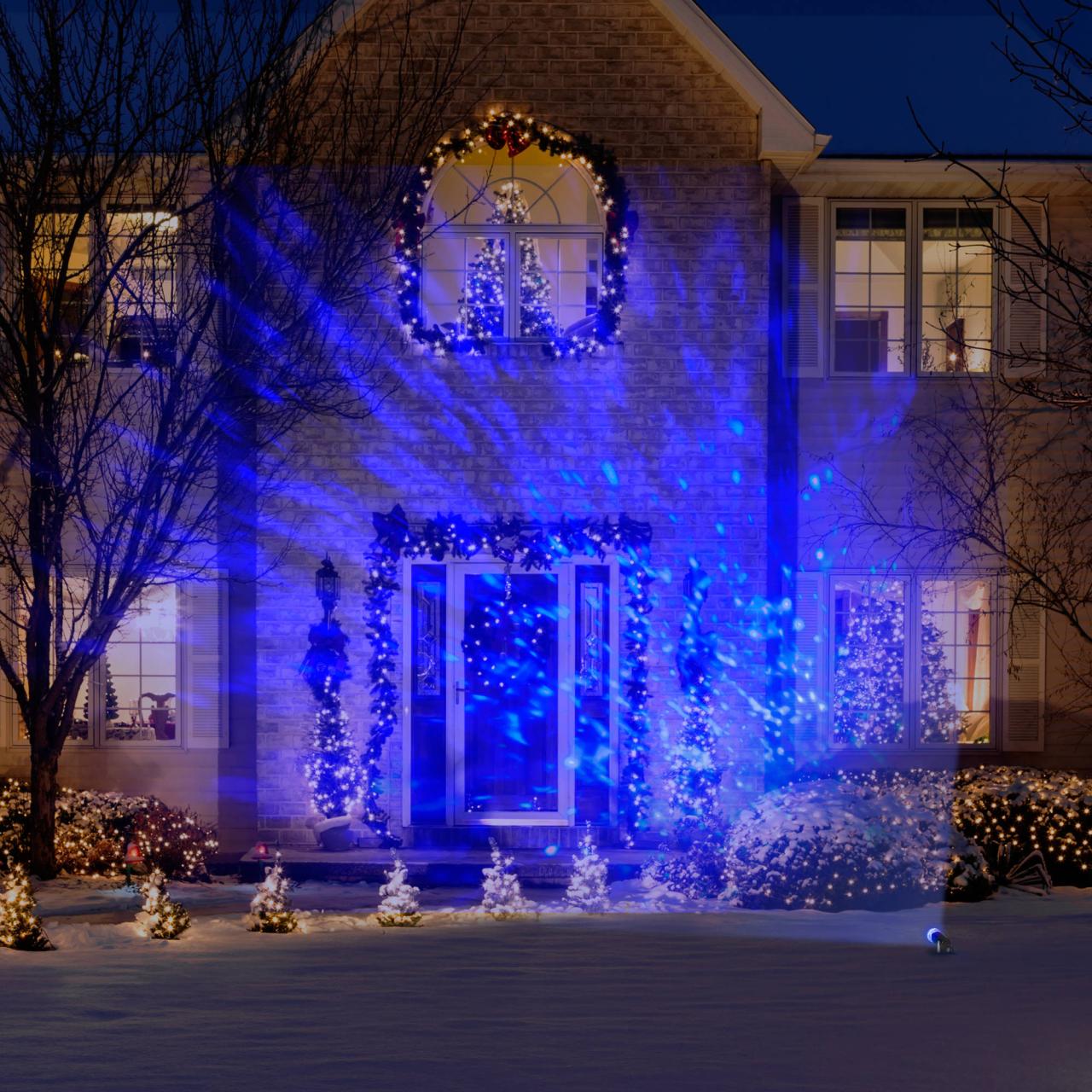 christmas decorations outdoor projection 30 Best Christmas Outdoor Lights Projector Home Inspiration and Ideas