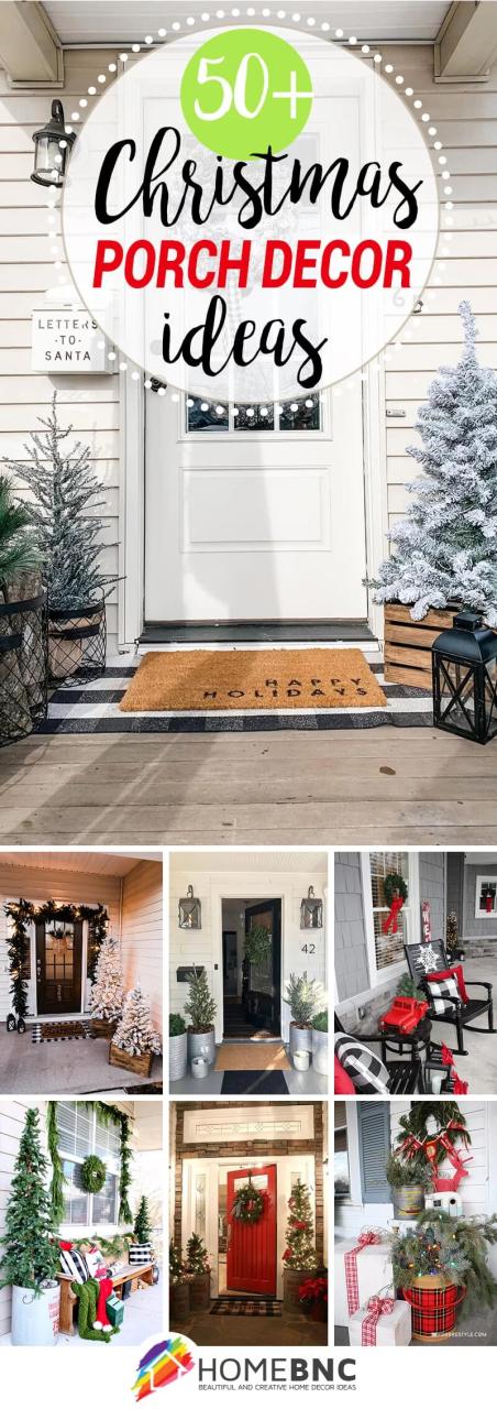 porch decor ideas for christmas 50+ Best Christmas Porch Decoration Ideas for 2021