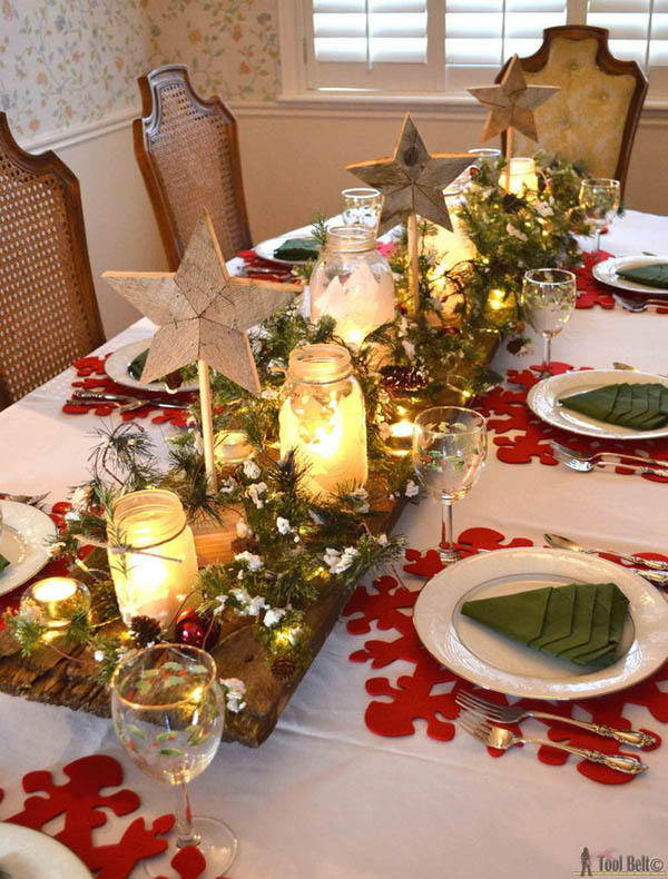 christmas decoration ideas table Most Beautiful Christmas Table Decorations Ideas All About Christmas