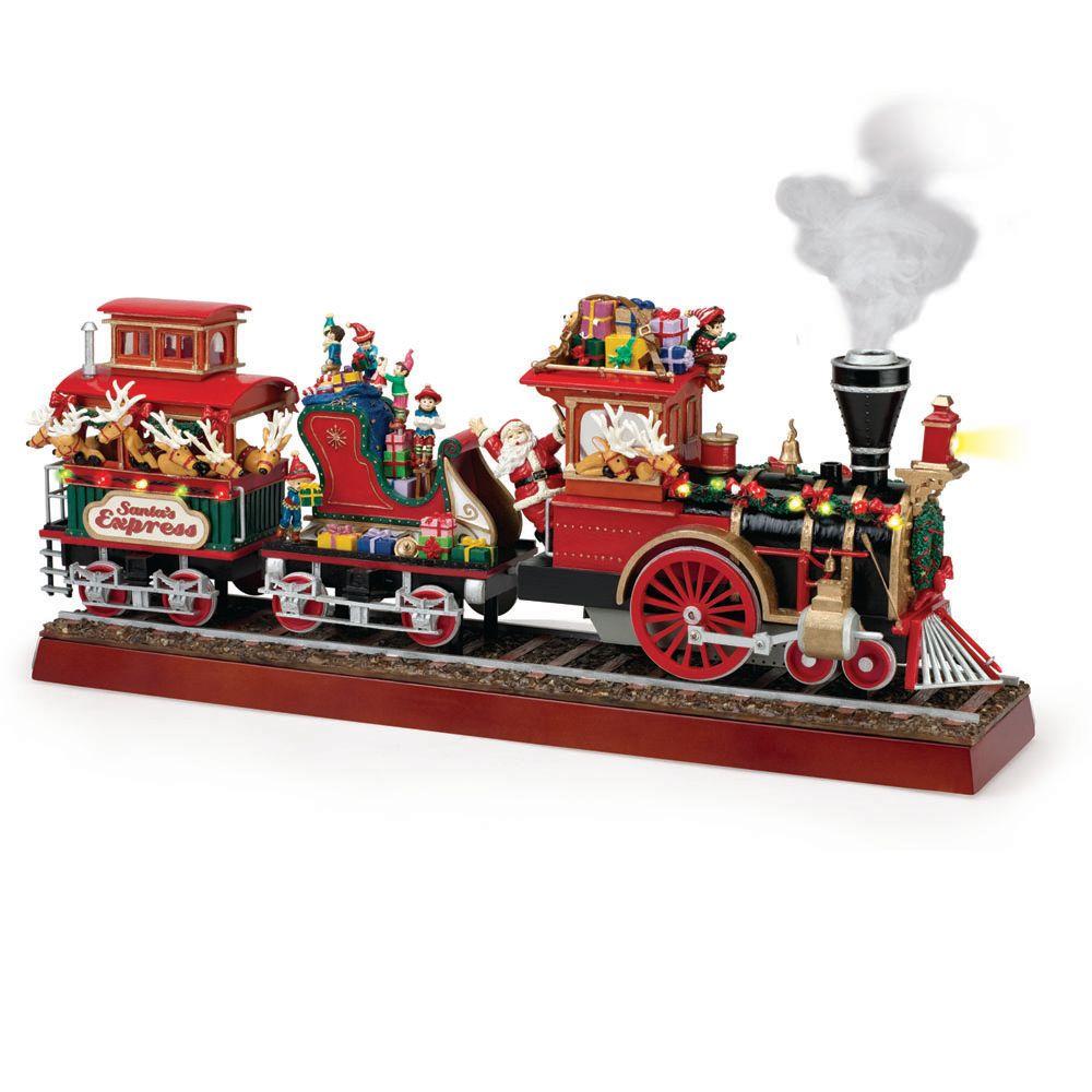 christmas train decorations indoor Christmas Trains Indoor Christmas Decorations The Home Depot