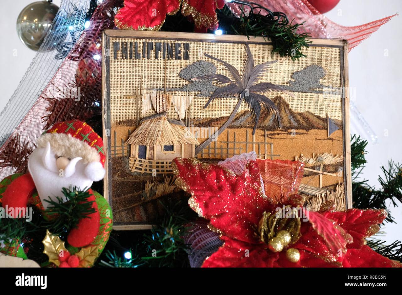 christmas tree decorations 2024 philippines Christmas tree decorations. Philippines Stock Photo Alamy