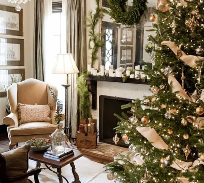 christmas decor ideas tree 25 Beautiful Christmas Tree Decorating Ideas