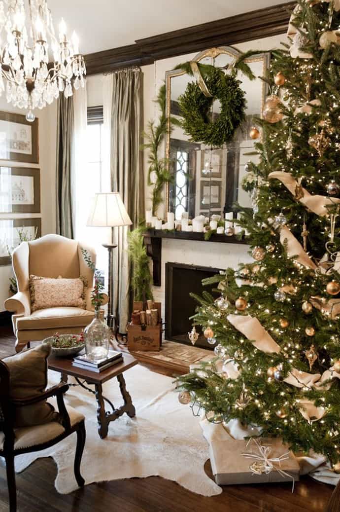 christmas decor ideas tree 25 Beautiful Christmas Tree Decorating Ideas