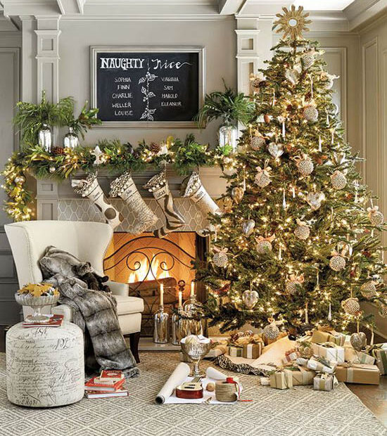 christmas decor ideas pinterest 40 Most Loved Christmas Tree Decorating Ideas on Pinterest All About