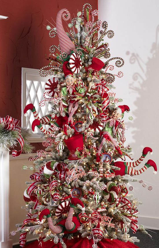 christmas tree decor ideas pinterest 40 Most Loved Christmas Tree Decorating Ideas on Pinterest All About