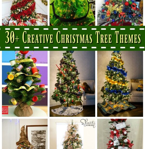 christmas tree decor themes 30+ Creative Christmas Tree Theme Ideas All About Christmas