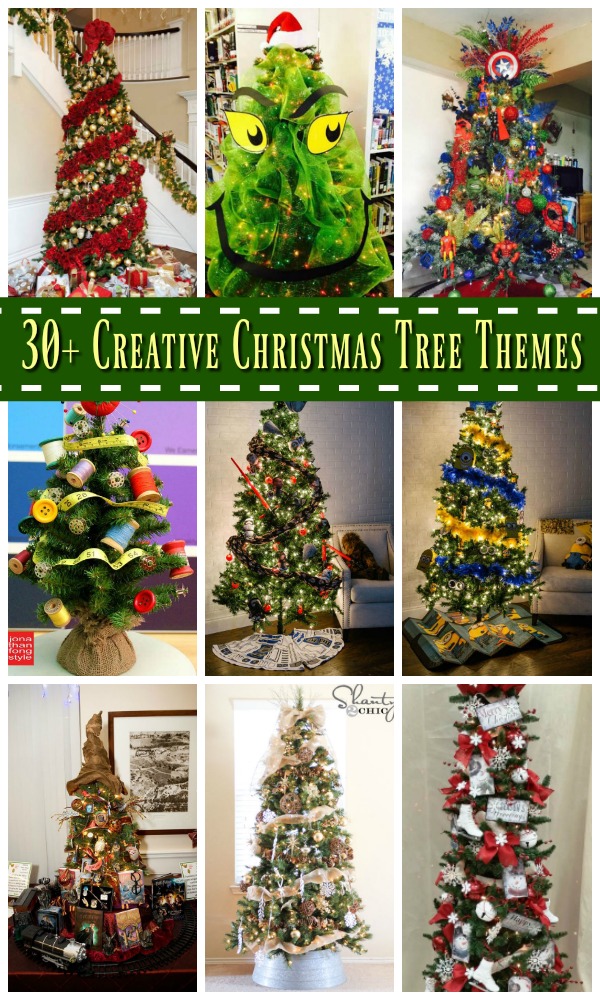 christmas tree decor themes 30+ Creative Christmas Tree Theme Ideas All About Christmas