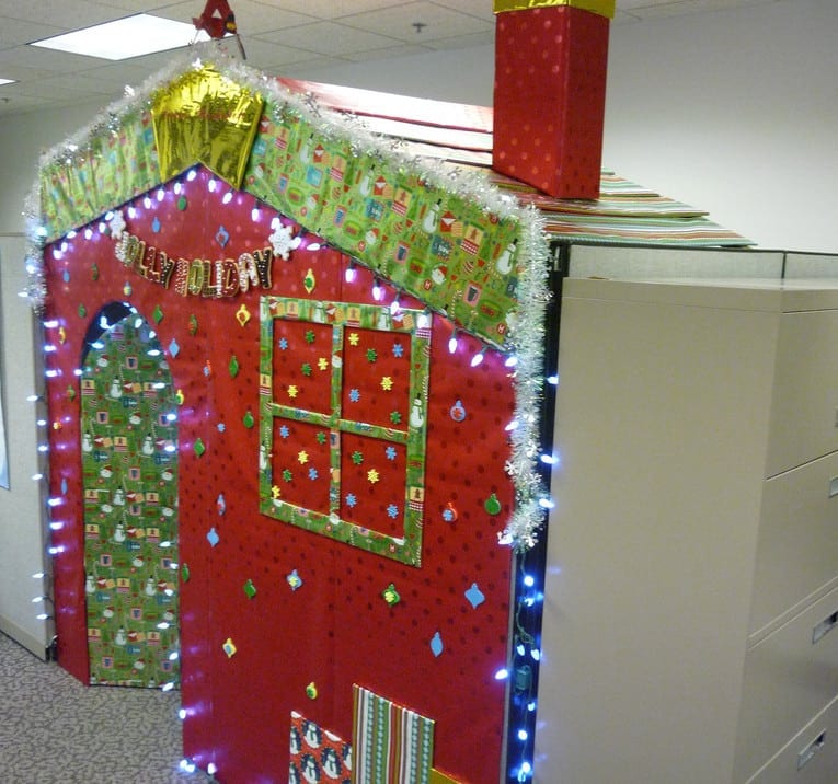 christmas decoration ideas for cubicles 10 Holiday Decorating Ideas for Your Office Cubicle