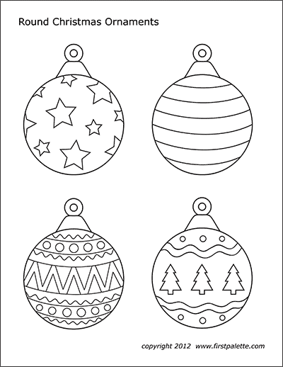 christmas decoration ideas printables Christmas Sets Free Printable Templates & Coloring Pages