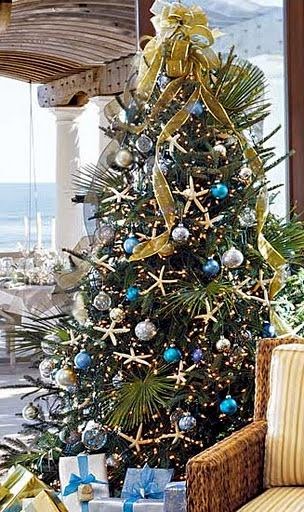 tropical christmas decorations indoor Everything Coastal Tropical for Christmas