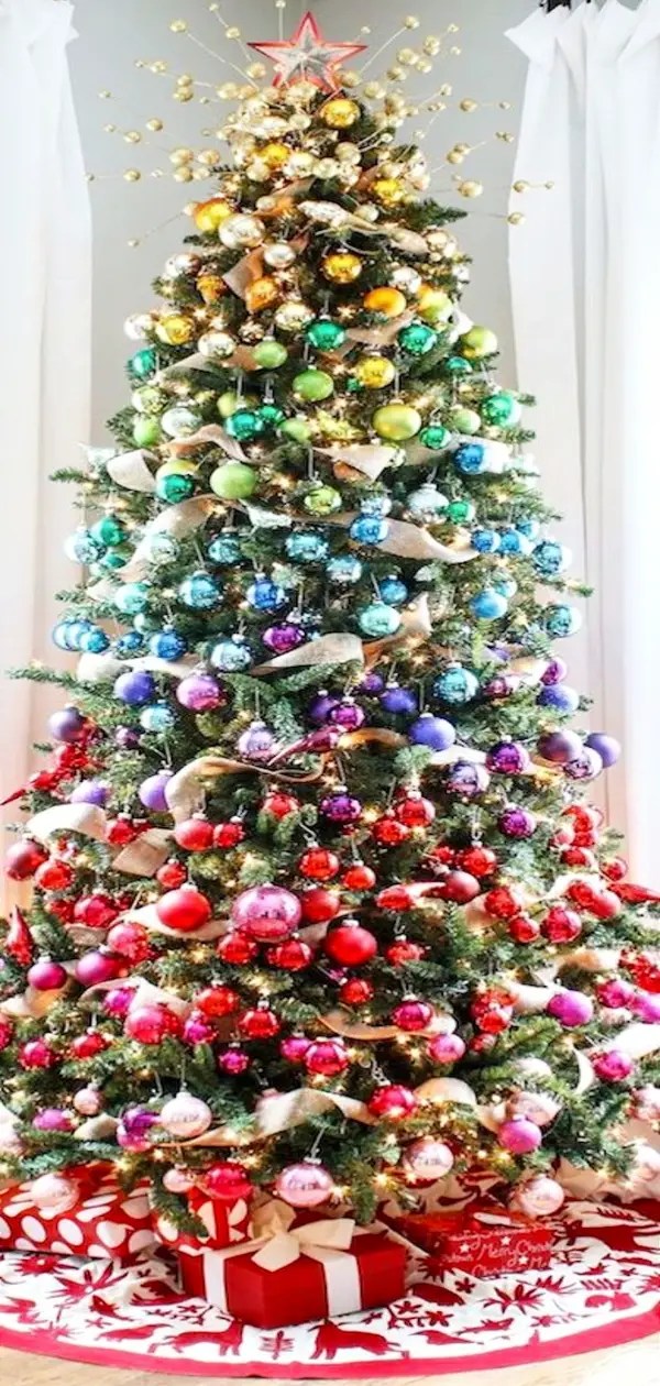 christmas tree decorating ideas 2024 pinterest Christmas Tree Themes For 2024 Ideas Staci Elladine