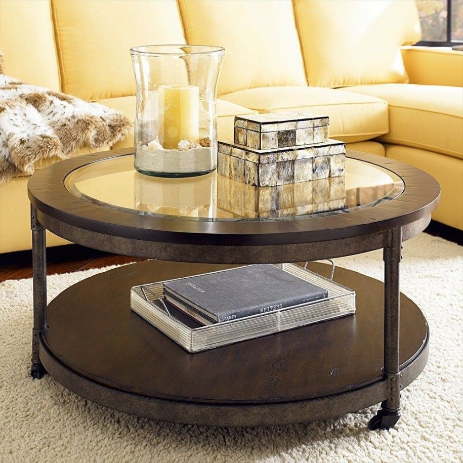 round coffee table christmas decor 20 How to Decorate A Round Coffee Table Home Office Furniture Ideas