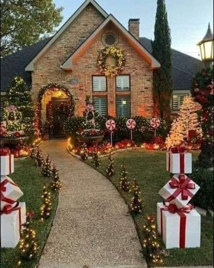 diy christmas decorations outdoor with lights 90+ Easy DIY Outdoor Christmas Decorations Easy outdoor christmas