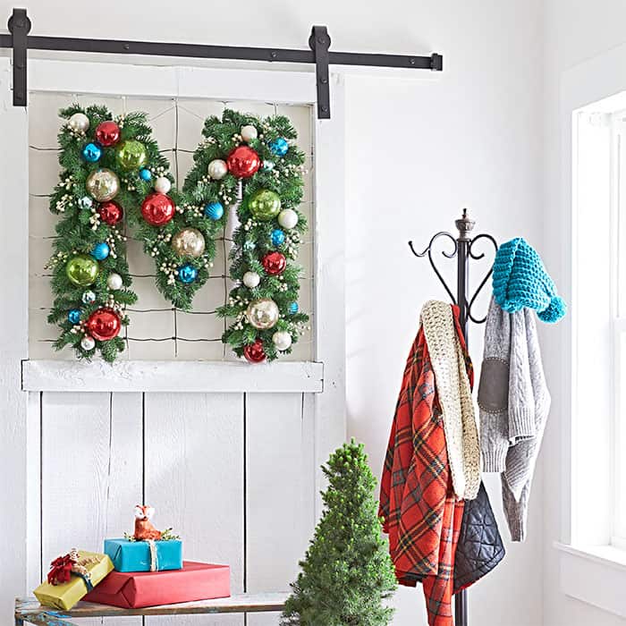 christmas diy wall decor Bring In Even More Holiday Spirits With These 15 Christmas Wall Decor Ideas