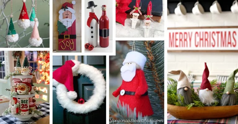 christmas decorations ideas santa claus 26 Best DIY Santa Claus Decorations to Inspire Christmas Joy