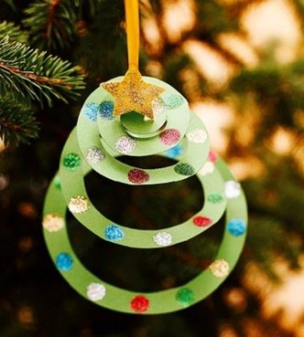 christmas decoration ideas make your own 50 DIY Paper Christmas Ornaments To Create With The Kids Tonight!