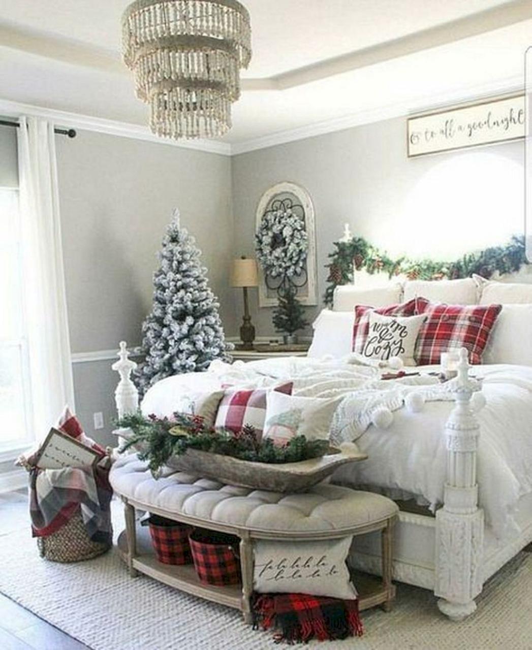 christmas bedroom decor ideas diy Top 10+ Christmas Bedroom Ideas For Prepare Christmas Celebration