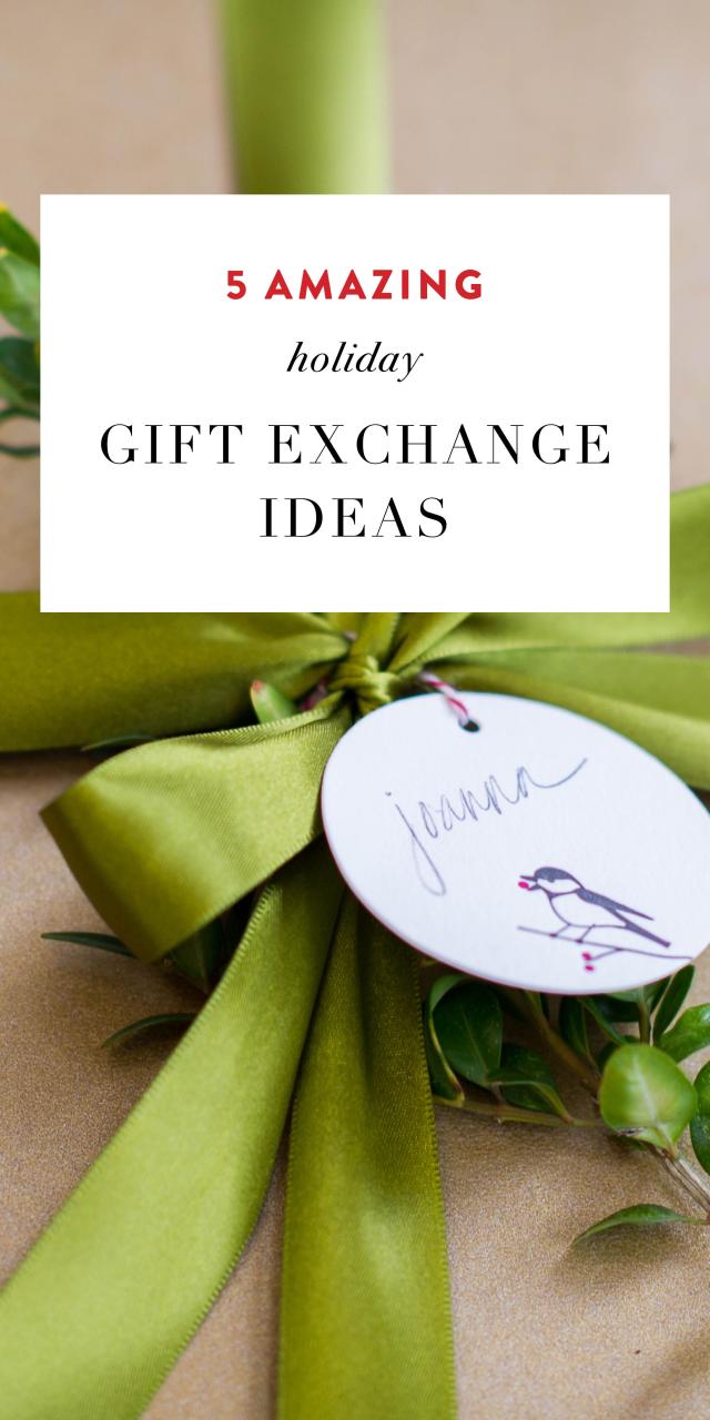 christmas ornament exchange themes 5 Amazing Holiday Gift Exchange Ideas Christmas gift exchange