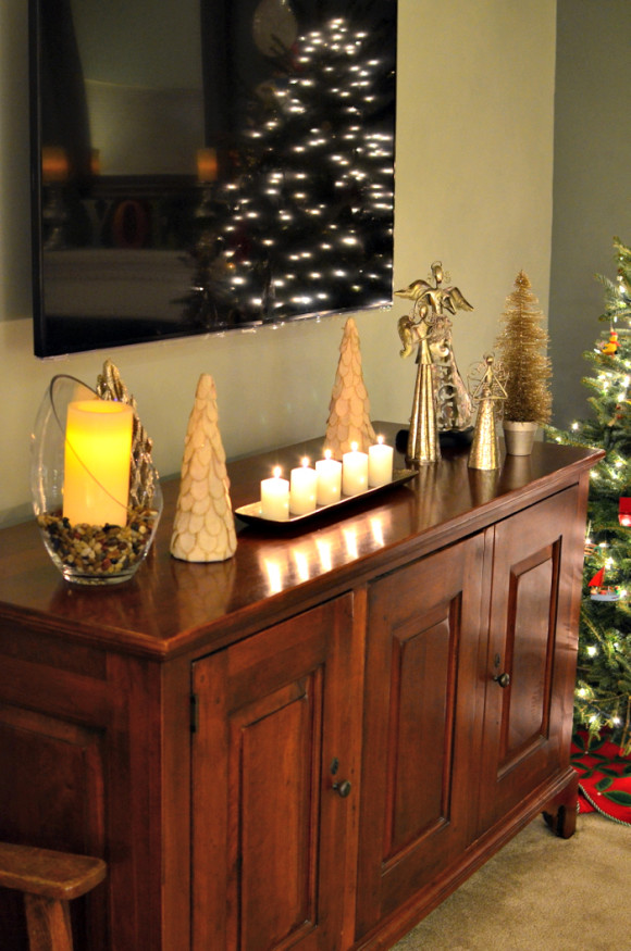 christmas decorating ideas for entertainment center 10+ Entertainment Center Christmas Decor