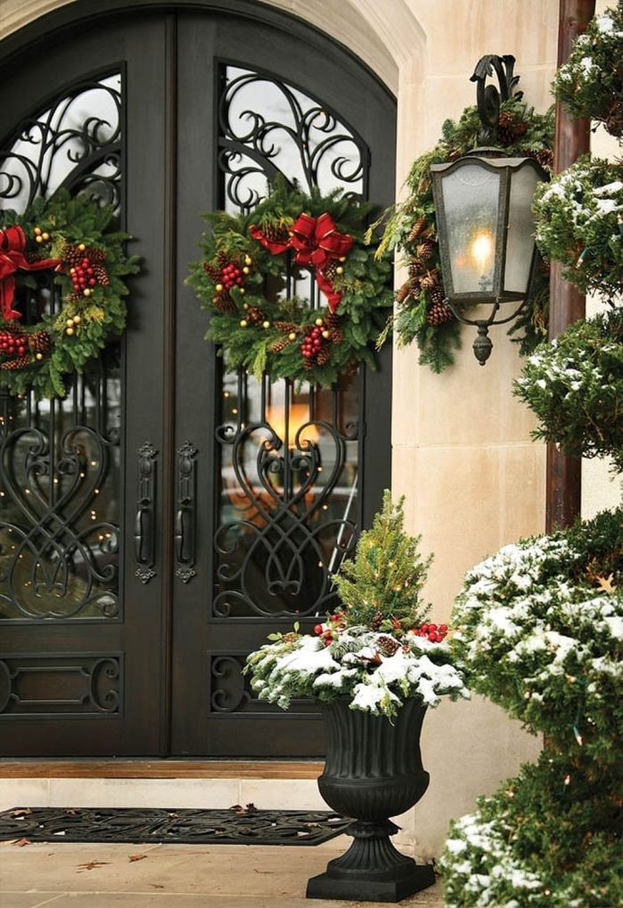 outdoor christmas decorations elegant Elegant outdoor christmas decoration ideas that will give you a festive