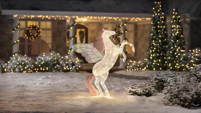 unicorn christmas decorations outdoor 1001+ ideas for impressive outdoor Christmas decorations