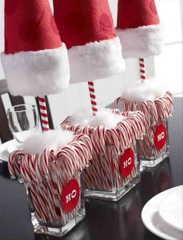 christmas decoration ideas with candy canes 25 Fun Candy Cane Christmas Décor Ideas For Your Home DigsDigs